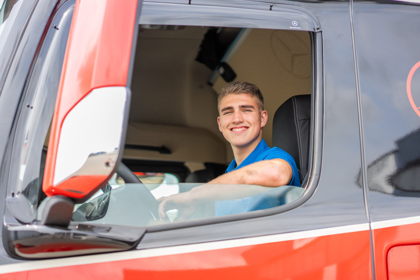 Aldiver vrachtwagen chaufeur ouders